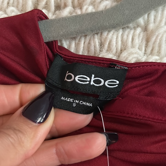 Bebe Ruched Dress - Picture 4 of 4